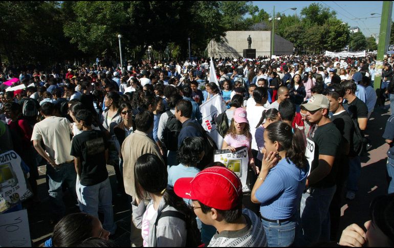 Ricardo Villanueva acusó al gobierno de Jalisco de pretender boicotear la protesta de este jueves 26 de mayo. EL INFORMADOR/ARCHIVO