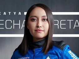 Katya Echazarreta se convirtió en la primera mexicana en viajar al espacio y la única mujer tripulante de la Misión New Shepard NS-21 del Blue Origin. ESPECIAL