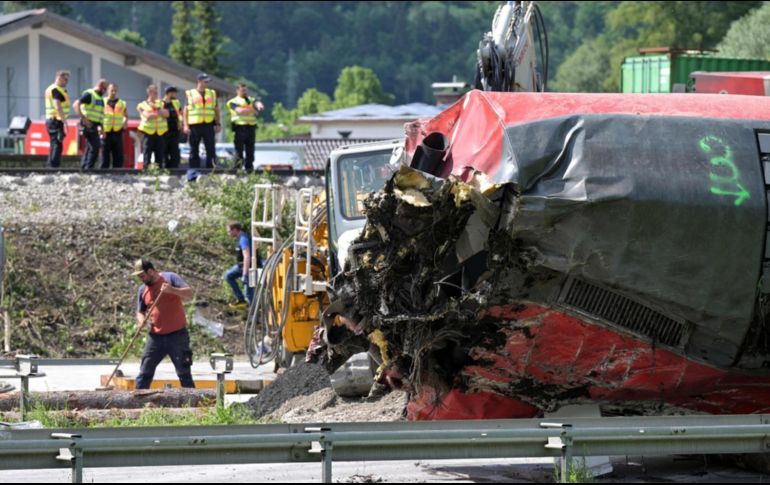 Hasta el momento se desconoce cómo sucedió el accidente entre un camión y un tren en Bulgaria. AFP/K. Joensson