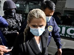 Añez fue condenada a prisión por incumplimiento de deberes y resoluciones contrarias a la Constitución. AFP/ARCHIVO