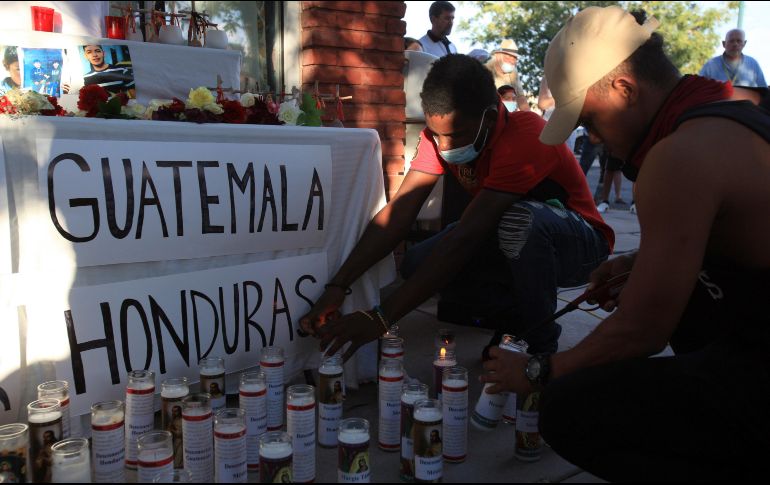 La oficina del médico forense del condado de Bexar precisó que 22 de los muertos eran nativos de México, 19 de Guatemala y seis de Honduras. EFE / L. Torres
