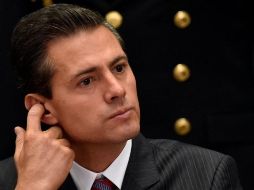Enrique Peña Nieto usó su cuenta de Twitter para expresar sus condolencias. AFP/P. Pardo