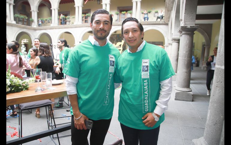 Iván Meza y Abraham Betancourt. GENTE BIEN JALSCO/Antonio Martínez