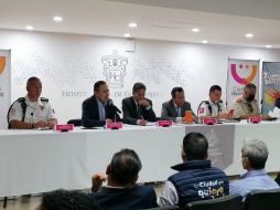 Juan José Frangie y Pablo Lemus destacan las acciones altruistas del hermanamiento entre Zapopan y Guadalajara. ESPECIAL