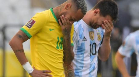 El partido Brasil vs Argentina, que formaba parte de la eliminatoria de la Conmebol para el Mundial de Qatar 2022, fue cancelado definitivamente. AFP / ARCHIVO