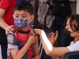 En Jalisco se aplicaron 90 mil 968 dosis de vacunas a menores de cinco a once años. SUN/ARCHIVO
