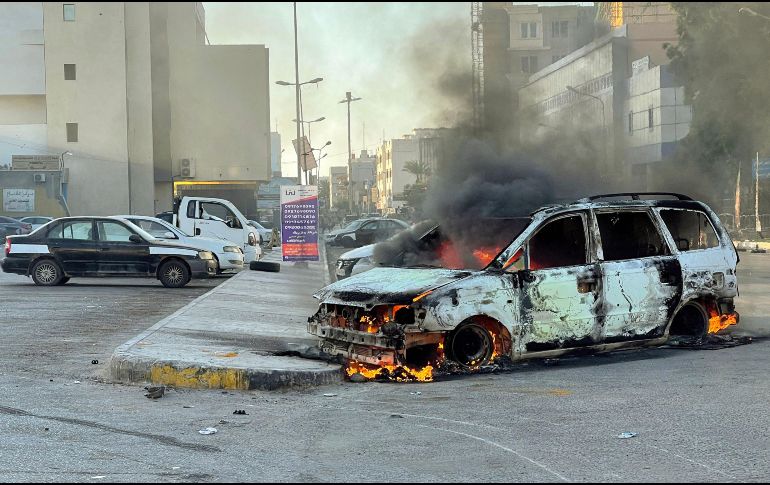 La escalada de la violencia amenaza la relativa calma que Libia ha tenido la mayor parte de los últimos dos años. AFP/M. Turkia