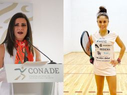 Por este motivo, Ana Gabriela argumentó que Paola Longoria no pudo obtener un apoyo económico por parte de la CONADE para el Mundial de Raquetbol. ESPECIAL