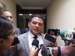 El fiscal de Jalisco Luis Joaquín Méndez presentó a diputados un informe sobre la investigación del caso de Luz Raquel Padilla. EL INFORMADOR/ C. ZEPEDA