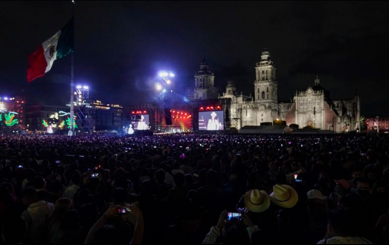 De acuerdo con datos proporcionados por el Gobierno de la CDMX, la asistencia superó el récord de otros conciertos que se han organizado anteriormente en el Zócalo. AP / ARCHIVO