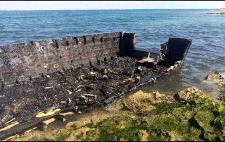 El portavoz de la Medialuna Roja de Libia señaló que las autoridades locales le habían informado al grupo sobre cadáveres llegando a la costa. TWITTER/ @aimanharradi