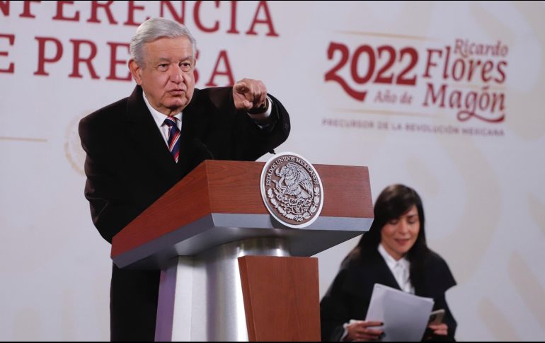 El Presidente López Obrador comparó el rescate bancario vía el Fobaproa con lo que ocurrió durante el Porfirismo con el rescate de las empresas ferrocarrileras. SUN/ B. Fregoso
