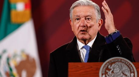 En conferencia de prensa mañanera, López Obrador dijo que esa política es injusta para el pueblo cubano y sobre todo violatoria a los derechos humanos. EFE / I. Esquivel