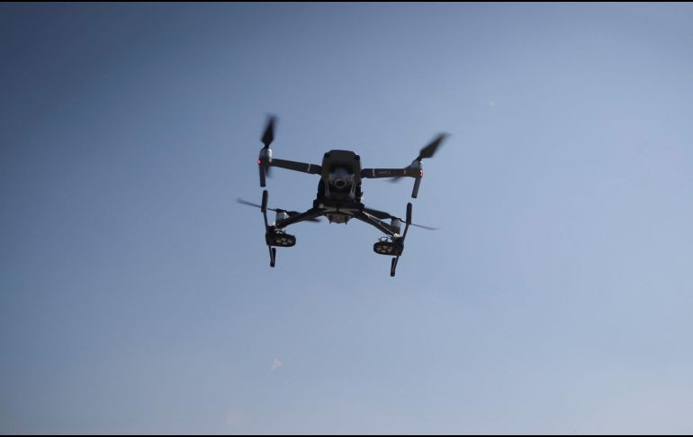 En tota serán 28 drones desplegados exclusivamente en la seguridad en todo el recorrido del Tren Maya. EL INFORMADOR / ARCHIVO