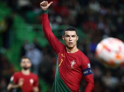 Cristiano Ronaldo anotó un doblete en la victoria de 4-0 de Portugal sobre Liechtenstein. EFE