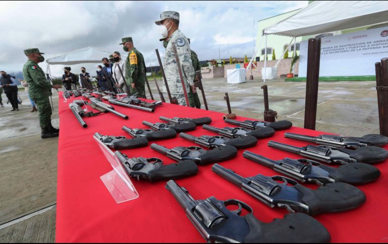 El tráfico de armas es responsabilidad de los estados que las producen, mencionó el embajador. SUN/ARCHIVO