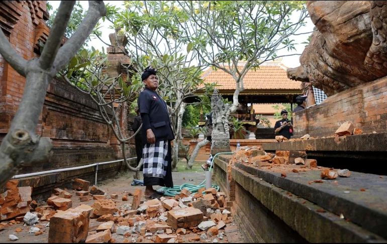 El terremoto se registró a 96,5 kilómetros al norte de Tuban, una ciudad costera en la provincia de Java Oriental. AP/ Archivo