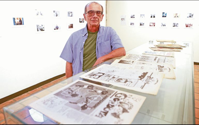 El editorialista gráfico presenta una muestra conformada por más de 150 trabajos. EL INFORMADOR/ C. Zepeda