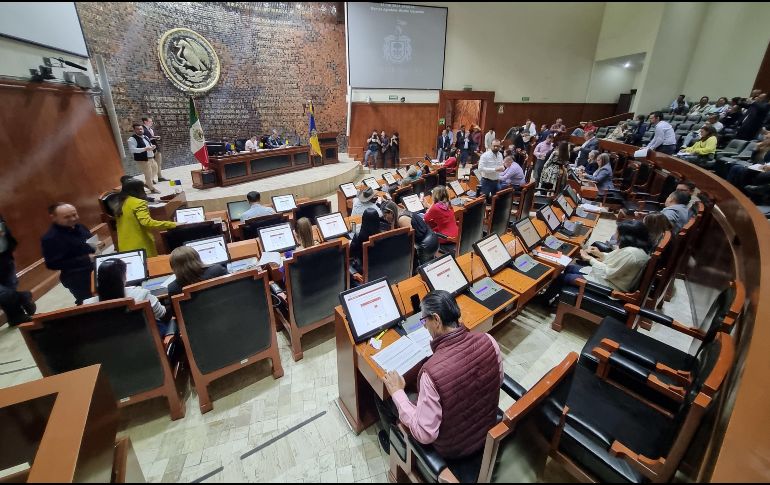 El pleno del Congreso de Jalisco aprobó la Ley que regula el nuevo Servicio Estatal Tributario de Jalisco. EL INFORMADOR/ ARCHIVO