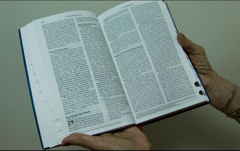 La Biblia es uno de los libros más populares y más vendidos en todo el mundo. EFE/ ARCHIVO