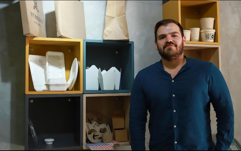 Adrián Dávila. El empresario garantiza que sus productos son 100% orgánicos. EL INFORMADOR/C. Zepeda