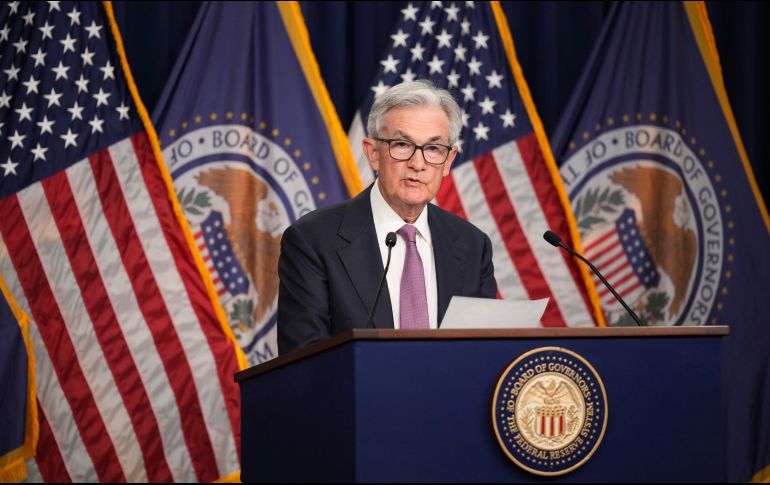 El presidente de la Fed, Jerome Powell, comparece esta tarde para explicar esta decisión, que se conoce un día después de saber que la tasa interanual de inflación bajó considerablemente en mayo. AFP / D. Angerer