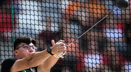Diego Del Real, de 29 años, estuvo a punto de conquistar una medalla olímpica, quedando en cuarta posición en la final del lanzamiento de martillo de los Juegos de Río 2016. AFP / K. Kudryatvsev