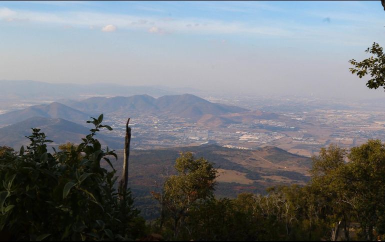 Vista de Tlajomulco desde la cima de Cerro Viejo. FACEBOOK/ Gobierno de Tlajomulco