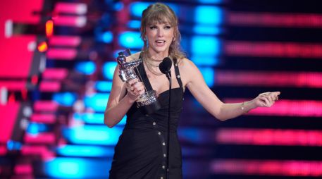 Gracias al éxito de “Anti-Hero”, Taylor Swift se llevó a casa 8 estatuillas en los MTV VMAs 2023. Charles Sykes