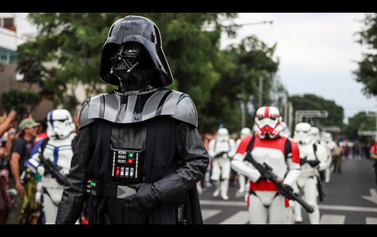 La magia de Star Wars se apodera de las calles de Guadalajara. EL INFORMADOR/ Héctor Figueroa