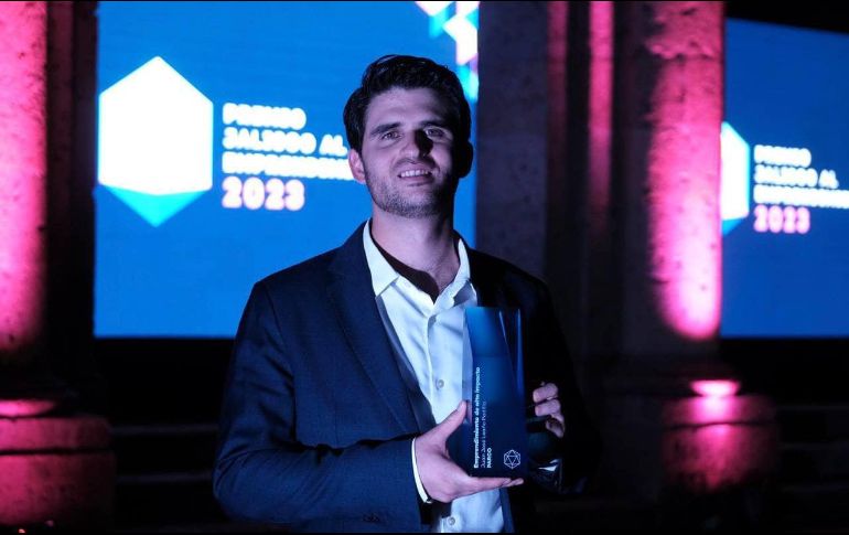 En la categoría de Alto Impacto el premio fue para Juan José Leaño Padilla. ESPECIAL/Facebook Juan Carlos Flores