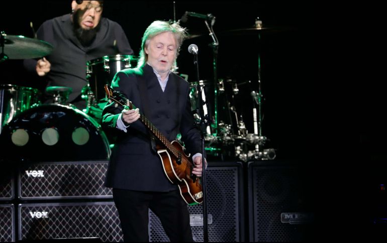 Desde The Beatles hasta Wings y su carrera en solitario, el espectáculo fue un recorrido por la carrera de McCartney. SUN/D. Simón