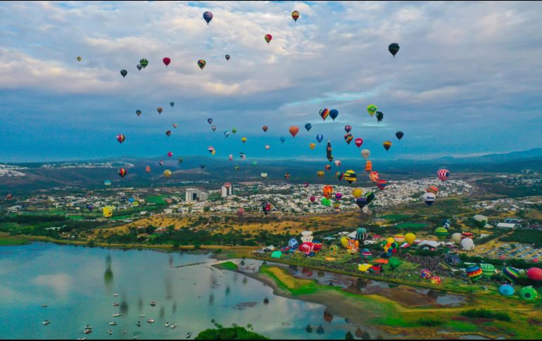 El Festival Internacional del Globo de Guanajuato es uno de los eventos más importantes de aerostación en el mundo. CORTESÍA