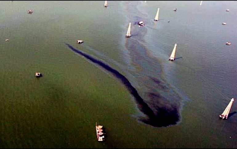 Un vertimiento de más un millón 100 mil galones de petróleo tuvo lugar en el Golfo de México. EL INFORMADOR/ ARCHIVO.