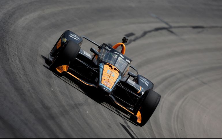 El piloto regiomontano, Patricio O'Ward se unirá al equipo de pilotos de reserva para la temporada 2024 de la Fórmula 1 (F1). AFP / ARCHIVO