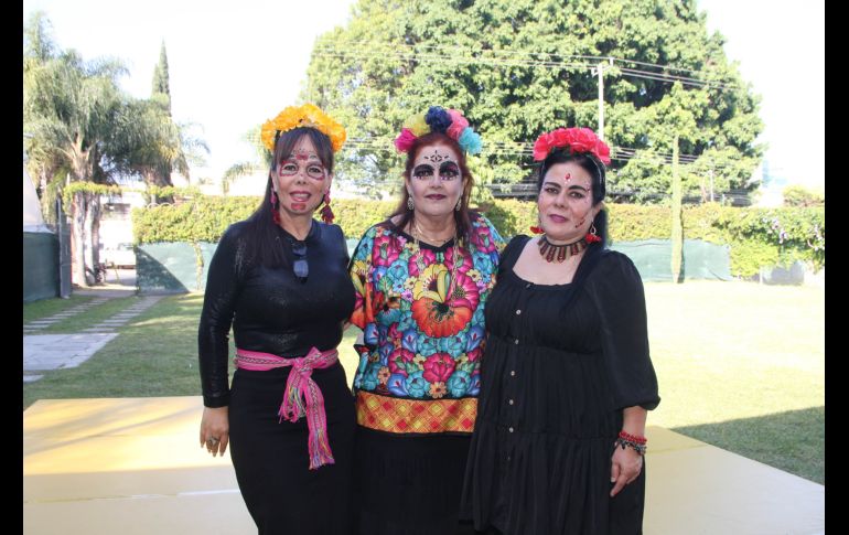 Karla Anabel Gómez, Martha Lilia Silva y Claudia Susana Gómez. GENTE BIEN JALISCO/ Esmeralda Escamilla