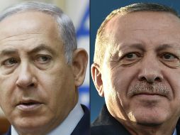 BENJAMÍN NETANYAHU Y RECEP TAYYIP ERDOGAN. Tras el ataque de Hamás del 7 de octubre, Erdogan denunció la respuesta israelí de bombardeos masivos sobre Gaza como 