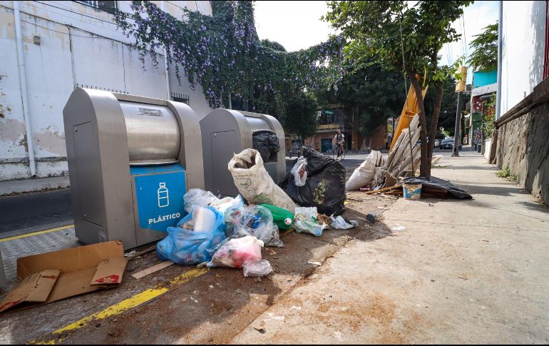 En conferencia de prensa dijo que las quejas por la recolección de basura ya es una constante en Guadalajara y esto también se puede apreciar en los sitios donde se localizan los llamados puntos limpios. EL INFORMADOR / ARCHIVO