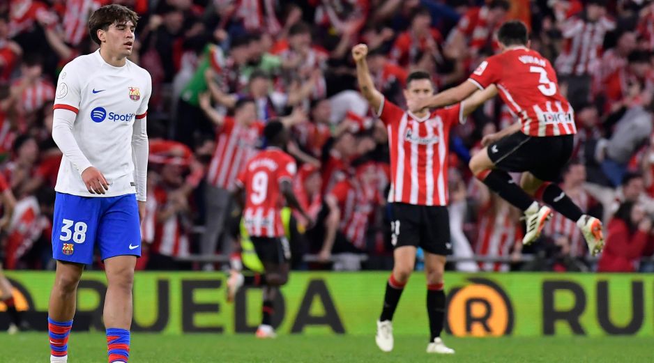 El Athletic Bilbao se metió a las semifinales de la Copa del Rey por quinta campaña consecutiva. AP/A. Barrientos