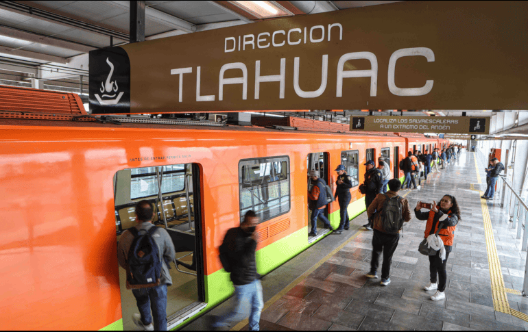 Reapertura de la Línea 12 del metro en el tramo elevado de Tláhuac a Tezonco. SUN
