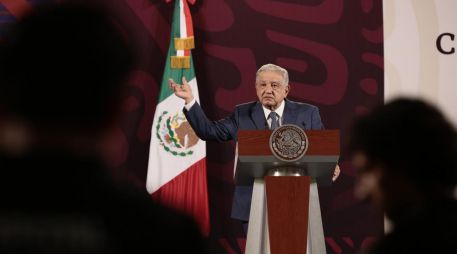 López Obrador afirmó que los opositores quieren enrarecer el ambiente político. EFE/ J. Méndez