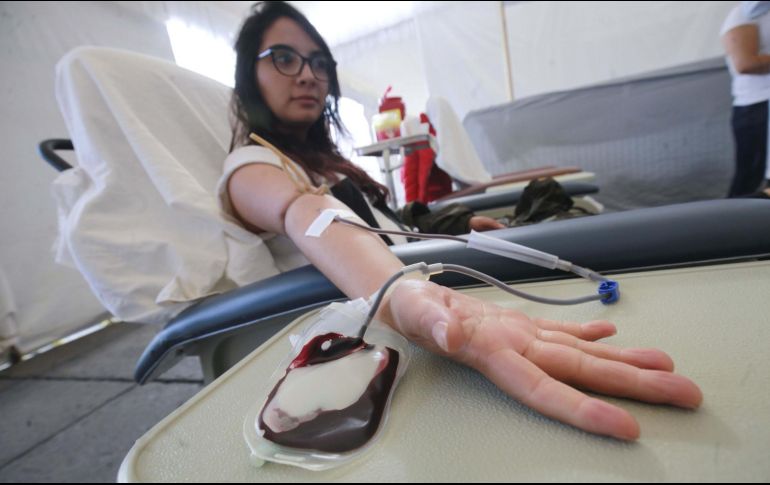 Donadores de sangre podrán agendar su cita para que los atiendan sin contratiempos. EL INFORMADOR/Archivo