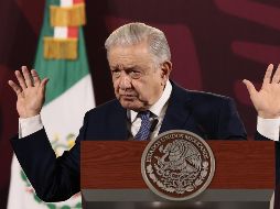 El Presidente de México asegura inauguración del tramo 5 del Tren Maya. EFE/J. Méndez
