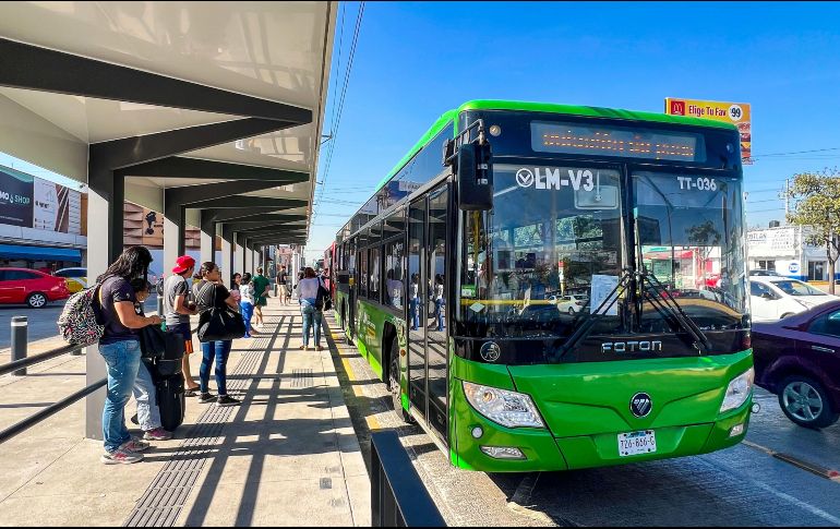 Se estima que las nuevas rutas de López Mateos darán servicio a cerca de 66 mil personas al día. EL INFORMADOR/ A. Navarro