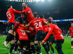 El Mallorca se clasificó al partido que definirá al campeón de la Copa del Rey tras 21 años de ausencia. EFE/ J. Etxezarreta.