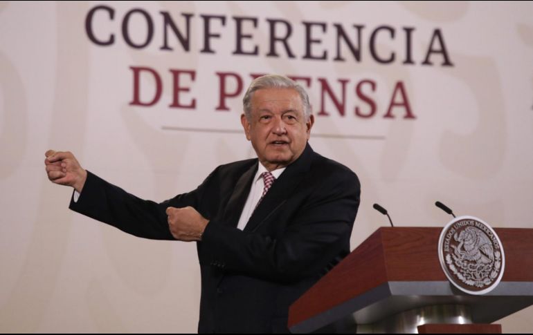 El Presidente López Obrador impartirá un seminario-taller en sus conferencias matutinas. SUN/ C. Mejía