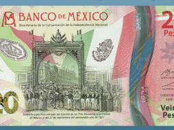 Billete de 20 pesos pasa a proceso de retiro. EL INFORMADOR / ARCHIVO