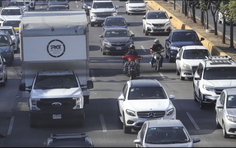 Durante la contingencia ambiental, las restricciones vehiculares impuestas por el programa Hoy No Circula, son más severas. EL INFORMADOR/ARCHIVO