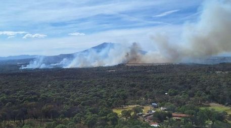Los incendios forestales se están recrudeciendo en México. ESPECIAL/ Semadet