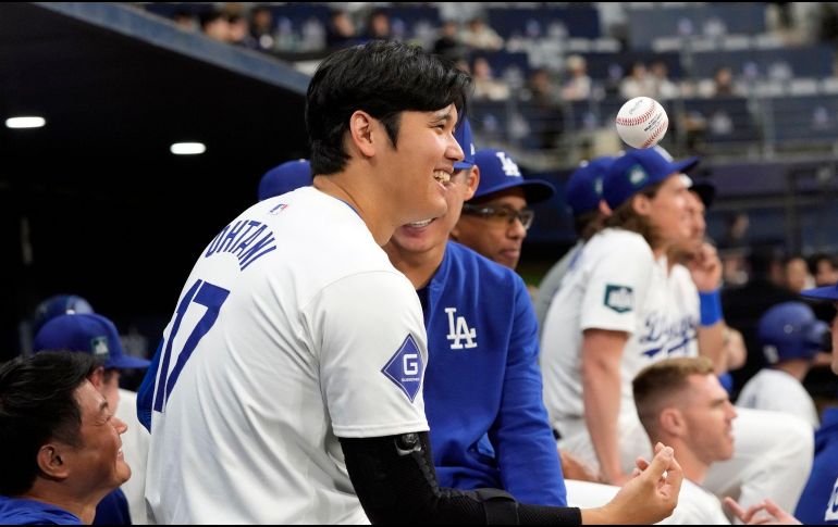 Ohtani y los Dodgers inician la campaña el miércoles en Seúl con una serie de dos juegos ante los Padres de San Diego, el primer juego de la MLB en Corea del Sur. AP / Ahn Young-Joon